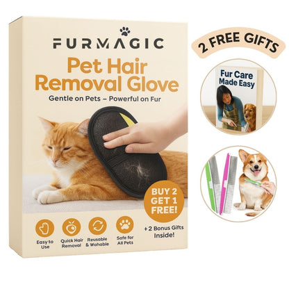 FurMagic™ Pro Glove – Say Goodbye to Pet Hair